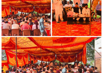 MP Er. Gulam Ali Khatana holds Public Darbar at Bathindi