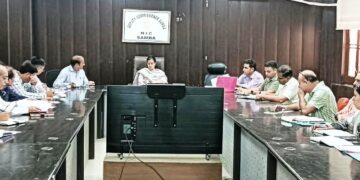 DC Samba reviews implementation of Vibrant Villages Programme-II