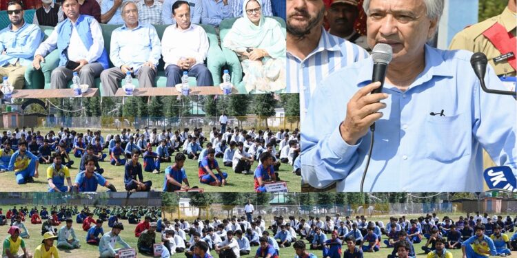 MLA Kulgam inaugurates U-19 inter-district boys baseball tournament