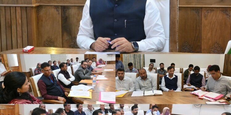 DC Anantnag chairs 35th NCORD meeting, directs sustained action against drug menace