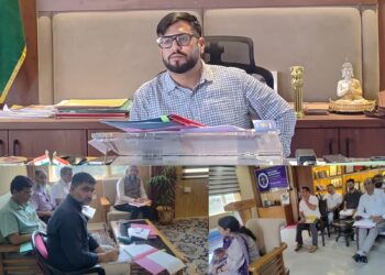 DC Rajouri reviews progress of EMRS projects