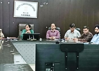 District-Level NCORD meeting reviews drug control, rehabilitation measures in Samba District
