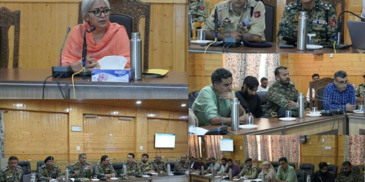 DC Bandipora reviews preparations for 3rd Edition of “BSF Wular Ultra Run 2026”