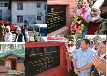 Javid Dar lays foundation stones, inaugurates major development projects in Rafiabad