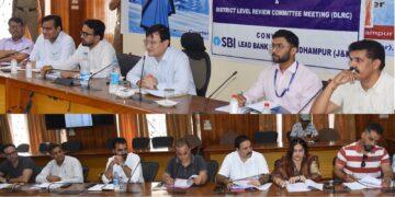 DC chairs DLRC & DCC meeting at Udhampur