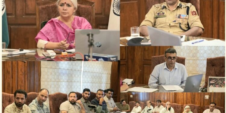 DM Bandipora chairs NCORD Meeting; reviews NDPS Cases, Anti-Drug Measures