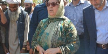 Sakeena Itoo lays foundation stones for development projects in Kulgam; holds public outreach camp