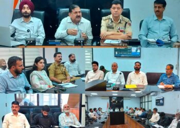 DC Poonch reviews anti-drug measures at District- NCORD Committee meeting