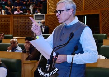 Autumn Session 2026 Assembly Proceedings CM Omar Abdullah moves resolution seeking immediate restoration of full statehood to J&K