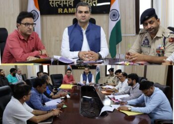 DC Ramban reviews Anti-Narcotics measures