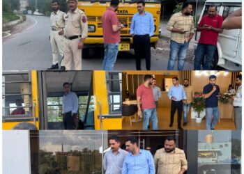 MVD Rajouri steps up enforcement: 120 vehicles checked, 16 challans issued; inspects showrooms, PUCC and Driving Schools, two showrooms sealed