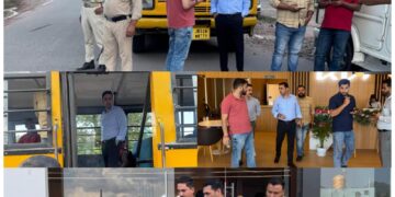 MVD Rajouri steps up enforcement: 120 vehicles checked, 16 challans issued; inspects showrooms, PUCC and Driving Schools, two showrooms sealed