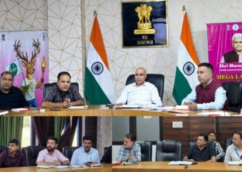DC reviews ODOP, District as Export Hub Programme implementation in Kishtwar district