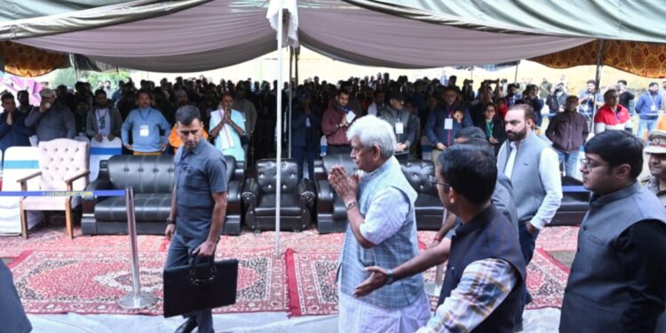 Lieutenant Governor Flags Off Harmukh–Gangbal Pilgrimage; Calls it a Living Expression of Eternal Faith