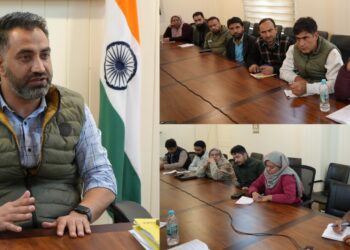 ADC Ganderbal reviews arrangements for National Unity Day Celebrations
