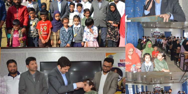 DC Budgam distributes Free Spectacles to Students under District-Wide Children’s Eye Health Programme
