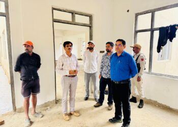 ADC inspects ongoing development works across Sub-District Bhaderwah