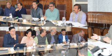 CS Dulloo reviews progress on solarization of houses & govt buildings in J&K