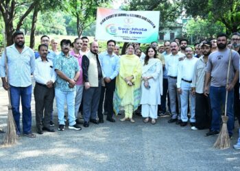 Gandhi Jayanti; 12th Anniversary of Swachh Bharat Mission celebrated at High Court of J&K and Ladakh- Jammu Wing