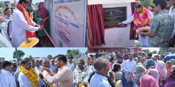 Satish Sharma Undertakes Extensive Development Tour of Chhamb