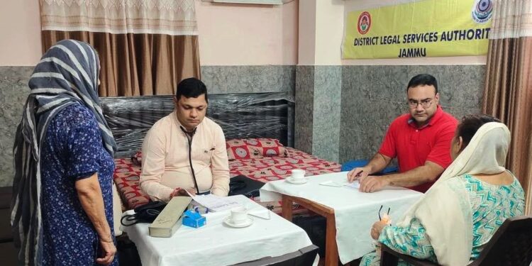 DLSA Jammu organises Health Check-up Camp at Old Age Home Amphalla