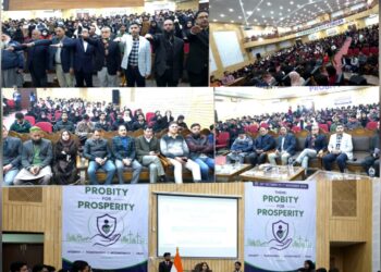 ACB organises Youth Parliament, Awareness Session at GDC Shopian under the Theme “Probity for Prosperity”