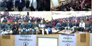 ACB organises Youth Parliament, Awareness Session at GDC Shopian under the Theme “Probity for Prosperity”