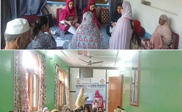 SWD Srinagar organises Awareness Programmes on Social Security Schemes