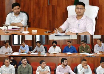 DDC Reasi reviews progress of key development projects in Katra, directs timeline completion