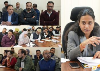 DC Ganderbal chairs NCORD Meeting