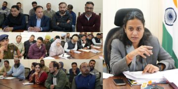 DC Ganderbal chairs NCORD Meeting