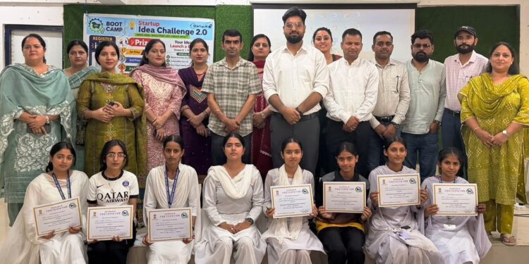 JKEDI holds startup idea challenge 2.0 boot camp at GCW Udhampur