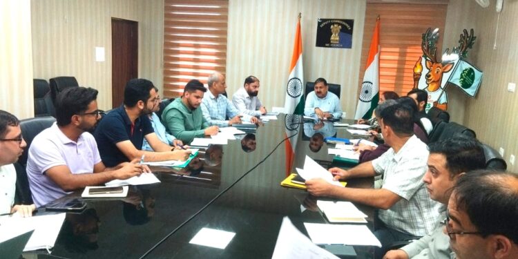 DC Poonch reviews ‘Change of Land Use’ cases
