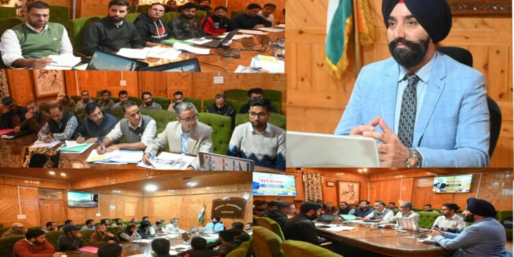 DDC Shopian reviews KPDCL Infrastructure