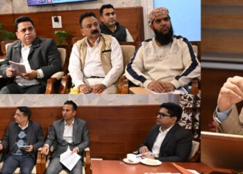 ACS Shaleen Kabra Pushes for Data-Driven Groundwater Management in J&K