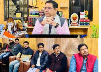 Progress of ongoing works in Municipal area Bhaderwah reviewed