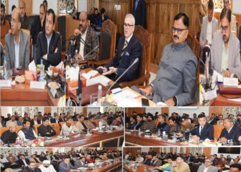 CM Omar Abdullah reviews developmental progress, implementation of government schemes in Anantnag