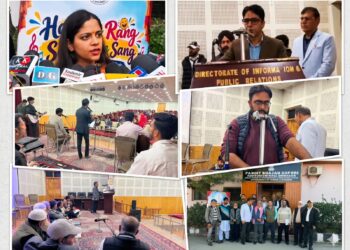 Cultural Unit DIPR organises “Hansi Ke Rang, Sangeet Ke Sang” at Srinagar