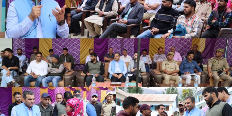DC Ramban convenes Public Grievances Redressal Camp at village Senabathi