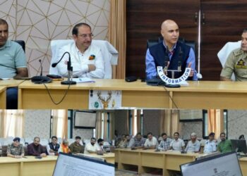 DC Kishtwar finalises arrangements for Navratri, Mahanavami and Dussehra Festivals
