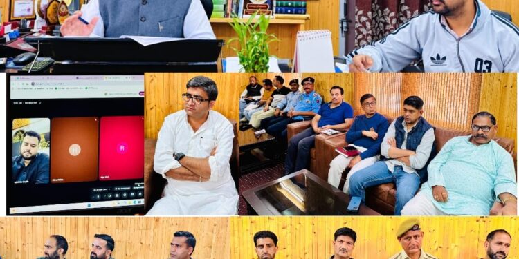 ADC Bhaderwah reviews arrangements for Navratras, Mahanavami and Dussehra