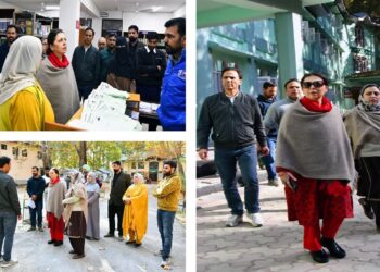 Director Colleges reviews Campus facilities at GDC Ganderbal
