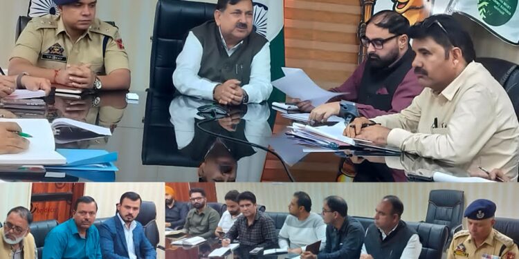 DC discusses arrangements for Diwali, Dussehra festivals