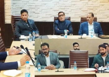 Hasnain Masoodi chairs meeting of Committee on Privileges