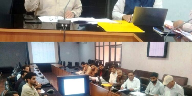 DDC reviews physical, financial progress of PWD works in Surankote, Mendhar