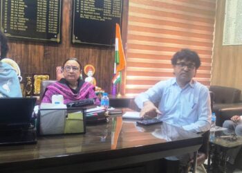 DHSJ reviews functioning of Health Department in district Rajouri
