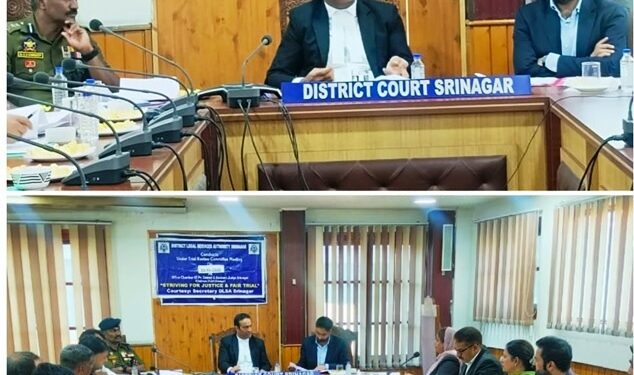 PD&SJ Srinagar Convenes 4th UTRC Meeting