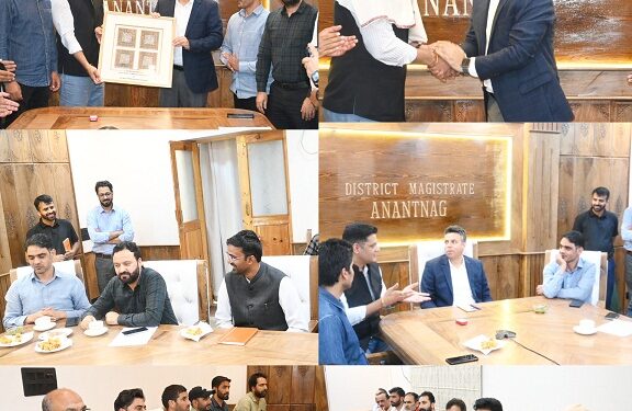 District Admin Anantnag bids Warm Farewell to ADDC Vikas Ahlawat