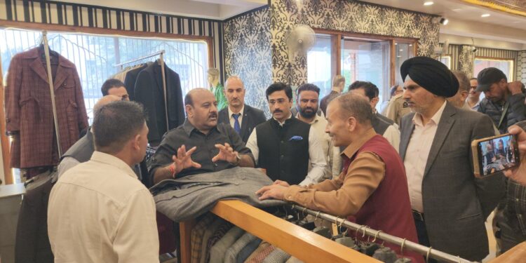 Deputy CM lays foundation stone for Café House, Guest House at govt Silk Factory Rajbagh