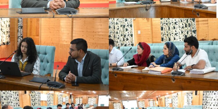 DC Kulgam reviews implementation of Mission YUVA